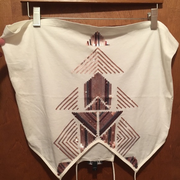 Express Semi Crop Top NWT - Picture 7 of 9